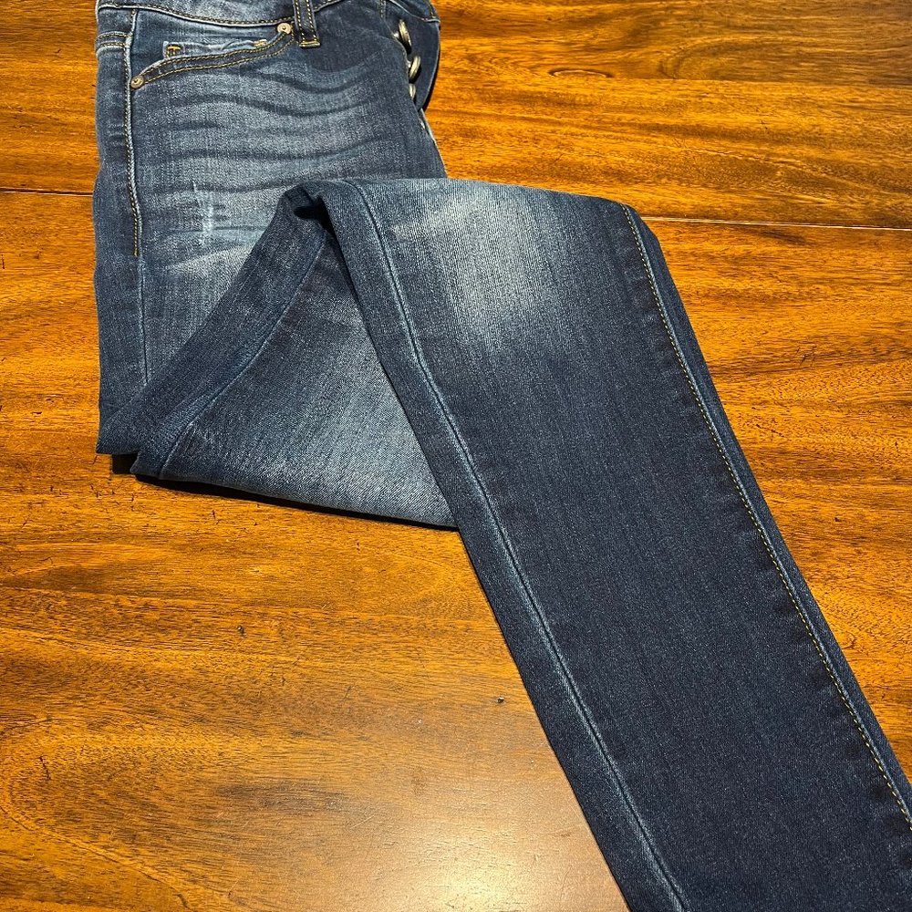 KanCan Curvy Size 24 Skinny Jean Dark Wash
